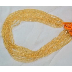 Manufacturers Exporters and Wholesale Suppliers of Citrine Beads Jaipur Rajasthan
